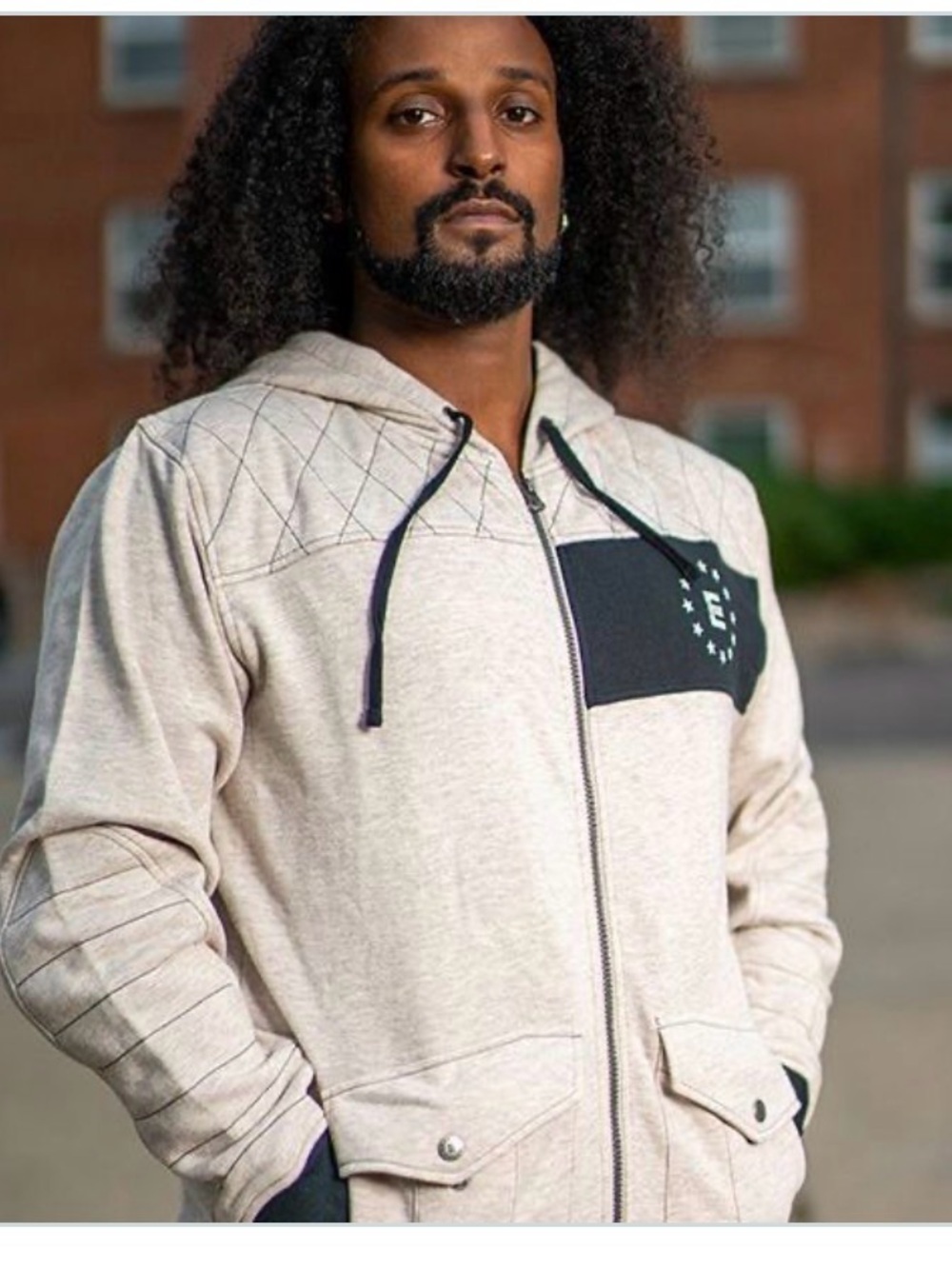 Men’s Bethesda, enclave sweatshirt, fallout beige